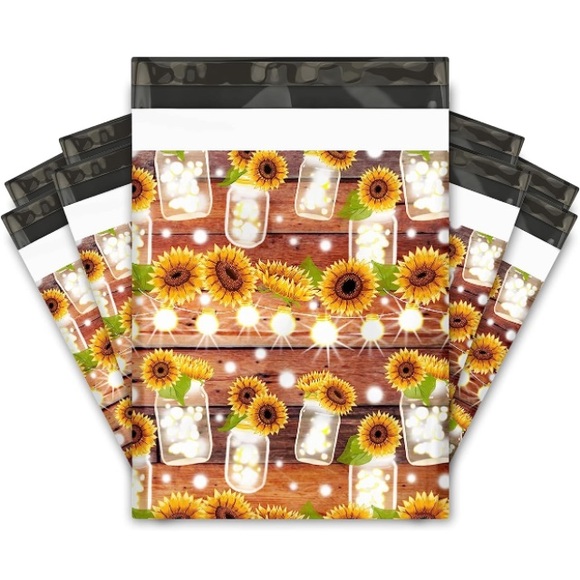 Set of 20 - 10”x13” Country Chic Poly Mailers - Picture 2 of 2